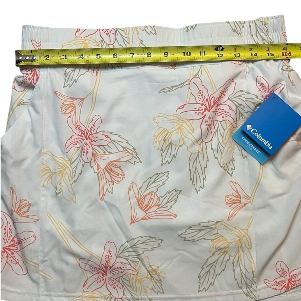 Columbia Women Medium Lazy Creek Chill Zero FS Printed Skort With Pockets NWT - Picture 2 of 10
